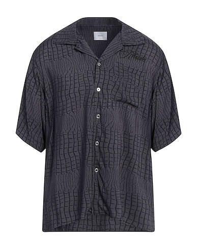 RHUDE Patterned shirt Charcoal 100% Rayon