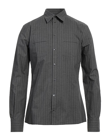 DOLCE&GABBANA Striped shirt GRIGIO 100% Cotton