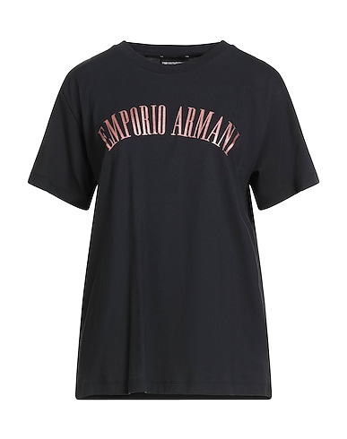 EMPORIO ARMANI T-shirt Navy blue 100% Cotton