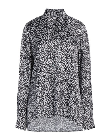 ROBERT FRIEDMAN Patterned shirts & blouses Light grey 75% Viscose, 25% Silk