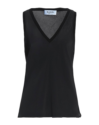 BLUGIRL Top Black 67% Acetate, 33% Viscose