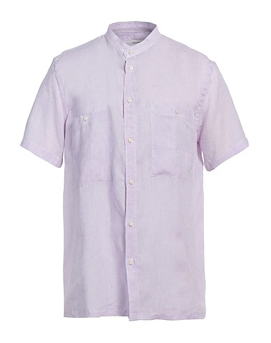 GAZZARRINI Linen shirt Lilac 100% Linen