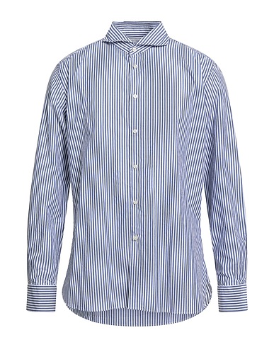 GUY ROVER Striped shirt BLU NAVY 100% Cotton