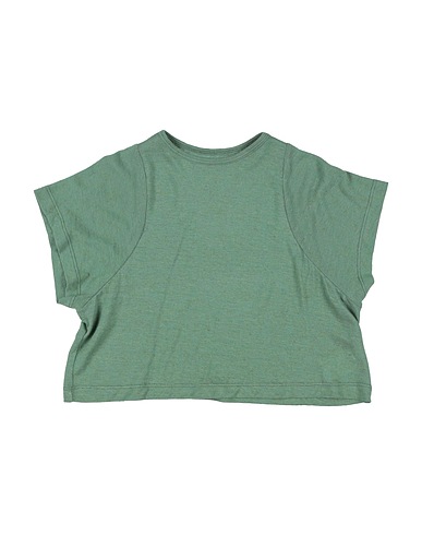 CUCÙ LAB T-shirt Military green 53% Linen, 43% Cotton, 4% Elastane