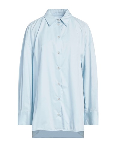 DAY BIRGER ET MIKKELSEN Solid colour shirts & blouses Sky blue 100% Cotton