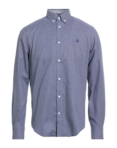 HARMONT & BLAINE Checked shirt JEANS Midnight blue 100% Cotton