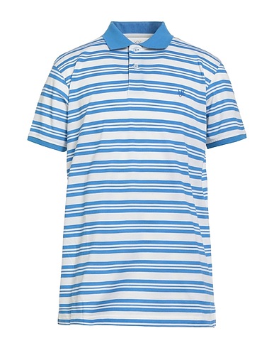 HARMONT & BLAINE Polo shirt JEANS Azure 100% Cotton