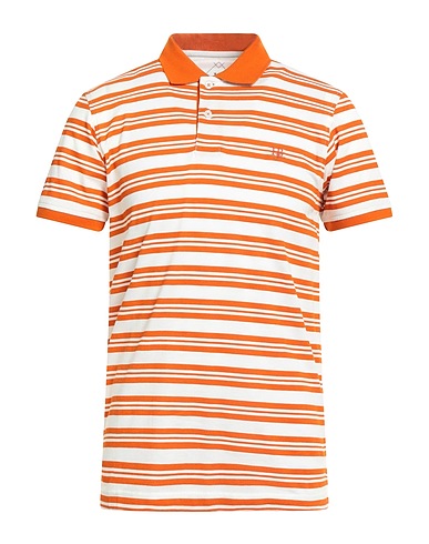 HARMONT & BLAINE Polo shirt JEANS Orange 100% Cotton