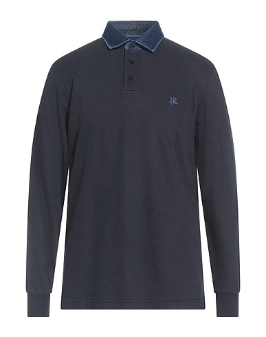 HARMONT & BLAINE Polo shirt JEANS Midnight blue 100% Cotton