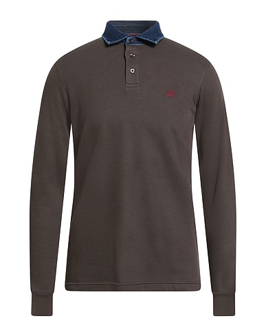 HARMONT & BLAINE Polo JEANS Verde scuro 100% Cotone
