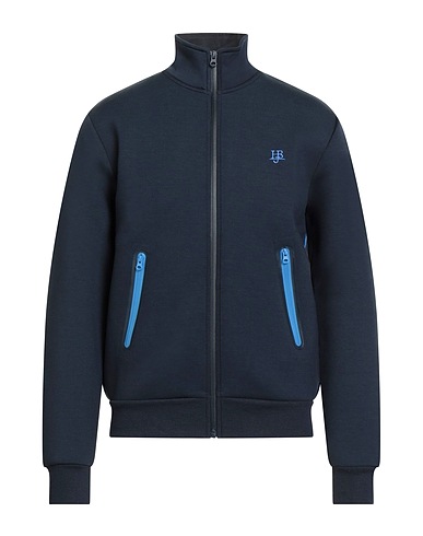 HARMONT & BLAINE Felpa JEANS Blu notte 79% Poliestere, 15% Viscosa, 6% Elastan