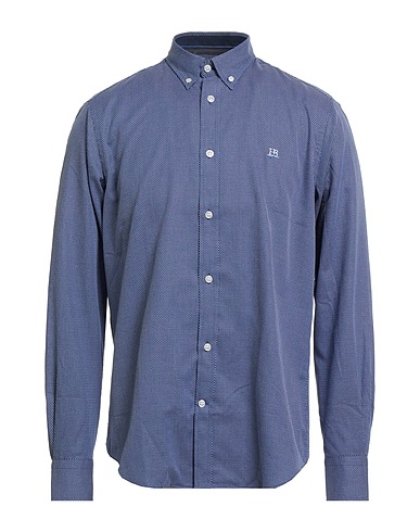 HARMONT & BLAINE Patterned shirt JEANS Blue 100% Cotton