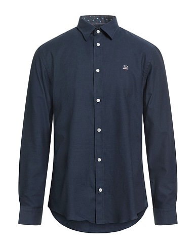 HARMONT & BLAINE Patterned shirt JEANS Midnight blue 100% Cotton