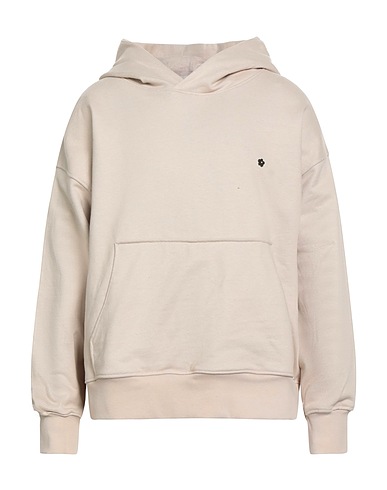 A PAPER KID Hooded track jacket  Beige 100% Cotton