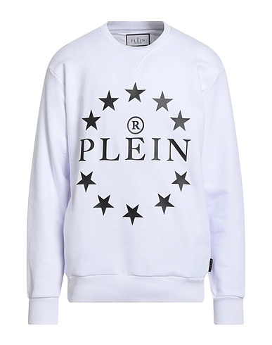 PHILIPP PLEIN Felpa Bianco 88% Cotone, 12% Poliestere