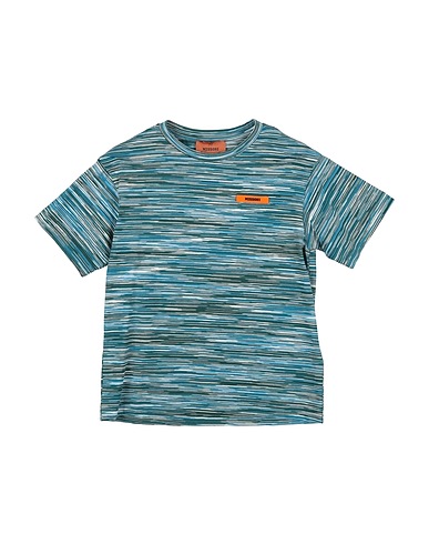 MISSONI KIDS T-shirt Πράσινο 100% Βαμβάκι