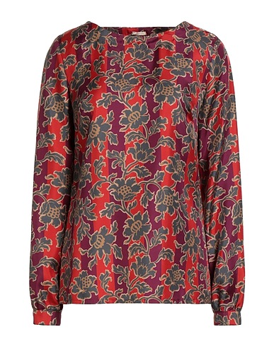 MASSIMO ALBA Top Purple 100% Textile fibres