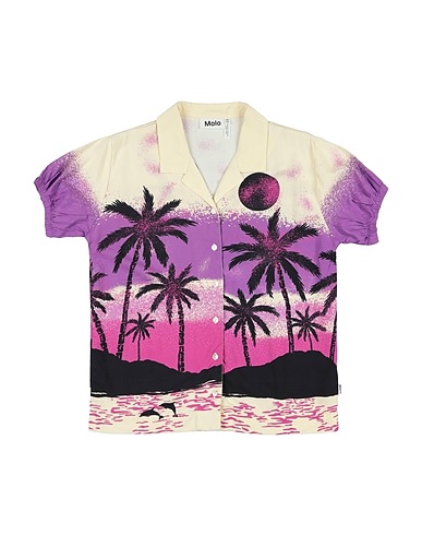 MOLO Patterned shirts & blouses Pastel yellow 100% EcoVero™ viscose