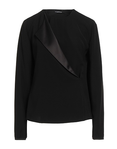 EMPORIO ARMANI Top Black 100% Polyester