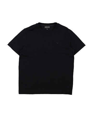 EMPORIO ARMANI T-shirt Midnight blue 100% Cotton