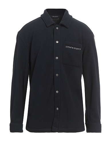 LYLE & SCOTT 셔츠 미드나잇 블루 100% 폴리에스테르