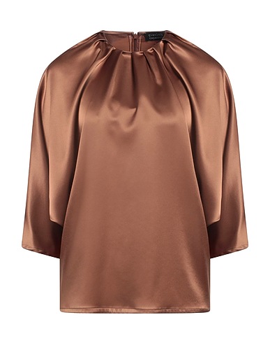 GIANLUCA CAPANNOLO Top Camel 83% Triacetate, 17% Polyethylene