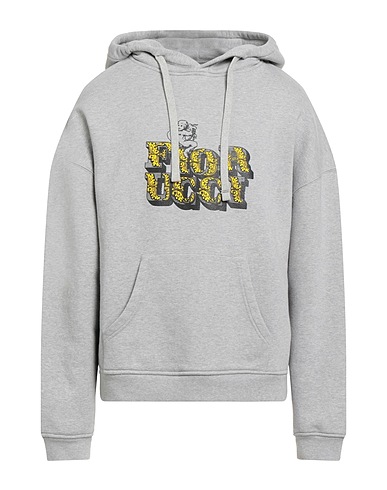 FIORUCCI Hooded sweatshirt Light grey 100% Cotton
