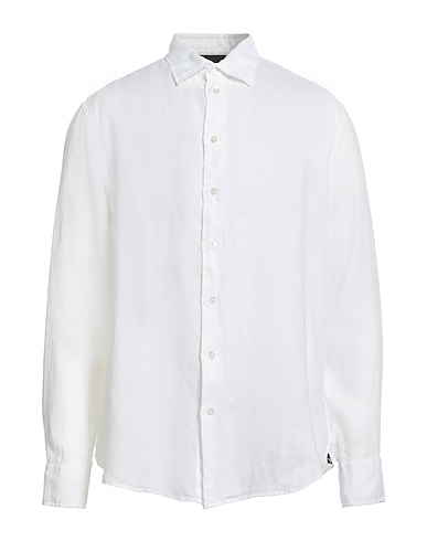 EMPORIO ARMANI Linen shirt White 100% Linen