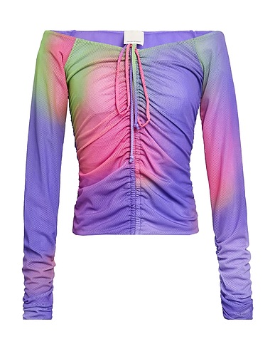 EMPORIO ARMANI Top Lilac 84% Polyester, 16% Elastane