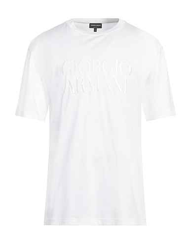 GIORGIO ARMANI T-shirt White 100% Cotton