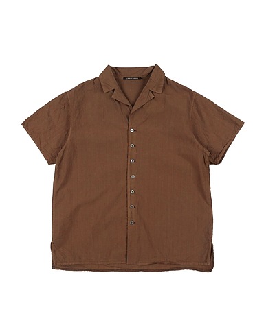 ALBUM DI FAMIGLIA Μονόχρωμο πουκάμισο 100% Βαμβάκι