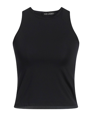 OUR LEGACY Vest Black 82% Polyamide, 18% Elastane