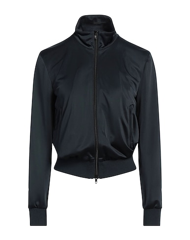 BALENCIAGA Sweatshirt Midnight blue 51% Polyester, 49% Triacetate, Polyamide, Elastane