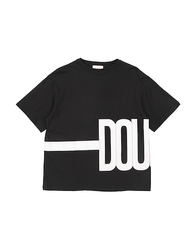 DOUUOD T-shirt Black 100% Cotton