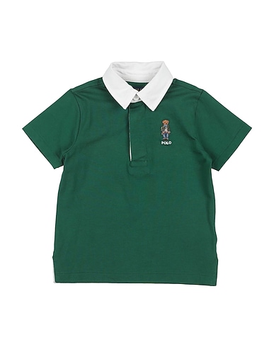 POLO RALPH LAUREN Polo shirt Green 100% Cotton