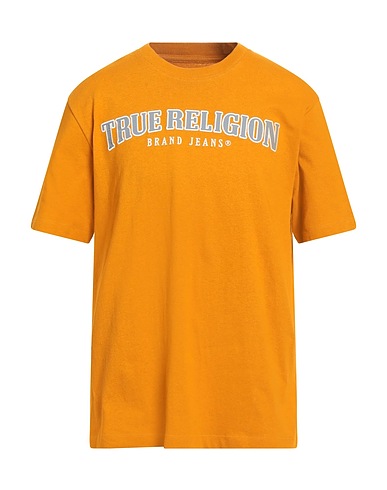 TRUE RELIGION T-Shirt Mandarine 100% Baumwolle