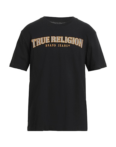 TRUE RELIGION T-shirt Black 100% Cotton
