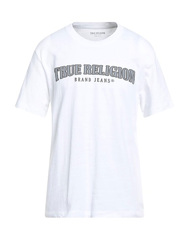 TRUE RELIGION T-Shirt Weiß 100% Baumwolle