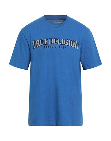 TRUE RELIGION T-shirt Navy blue 100% Cotton