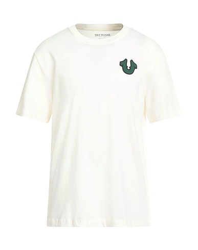 TRUE RELIGION T-shirt Ivory 100% Cotton