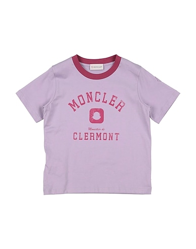 MONCLER T-shirt Lilac 100% Cotton