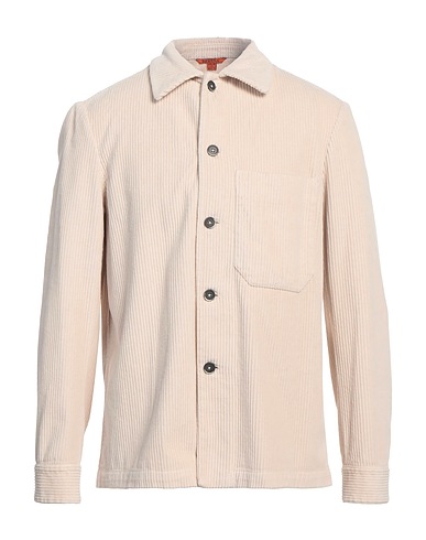 BARENA Solid colour shirt Beige 100% Cotton