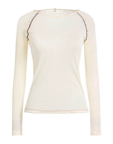 BASERANGE T-shirt Ivory 100% Organic cotton