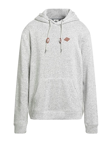 QUIKSILVER Hooded sweatshirt Light grey 100% Polyester