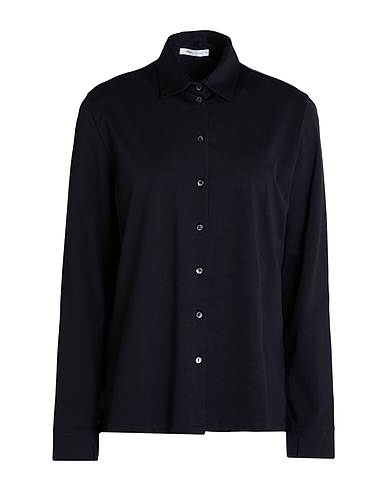 STEFAN BRANDT Camicie e bluse tinta unita Nero 94% Cotone, 6% Elastan