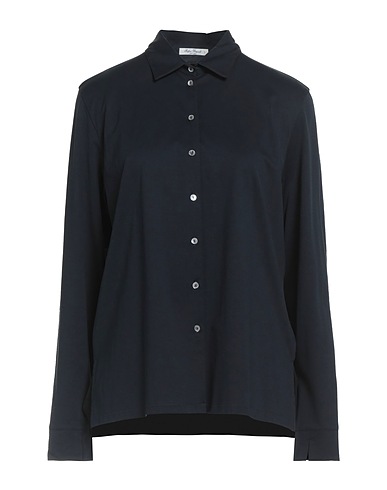 STEFAN BRANDT Solid colour shirts & blouses Midnight blue 94% Cotton, 6% Elastane