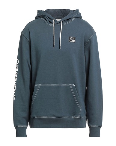 QUIKSILVER Felpa Verde petrolio 100% Cotone