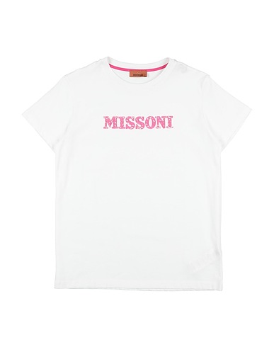 MISSONI KIDS T-shirt White 100% Cotton