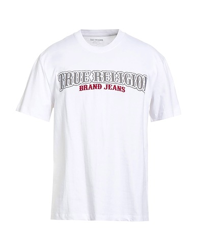 TRUE RELIGION T-shirt White 100% Cotton