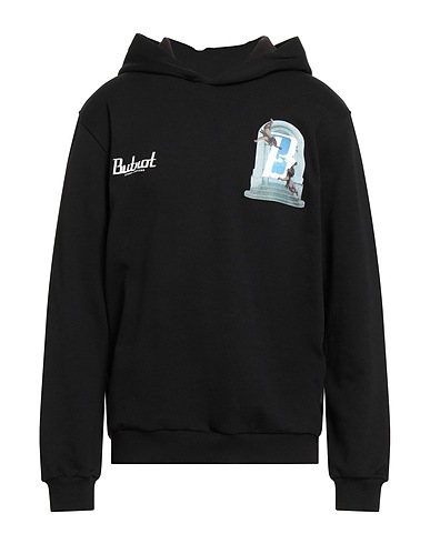 BUT NOT Hooded track jacket  Black 95% Cotton, 5% Elastane